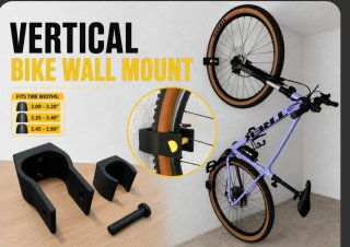Soporte de Pared Vertical para Bicicleta