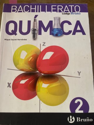 Libro Química 2 Bachillerato bruño