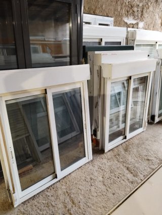 2 Ventanas Aluminio Correderas