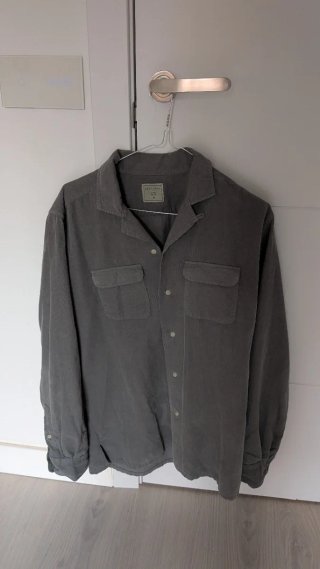 Camisa Scalpers micropana verde caqui