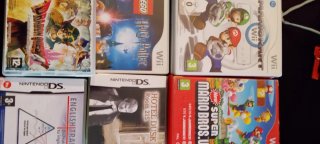 Cajas Vacías Nintendo DS y Wii