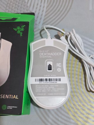 Ratón Gaming Razer DeathAdder Essential Blanco