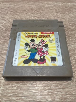 Mickey Mouse – Game Boy original PAL ESP