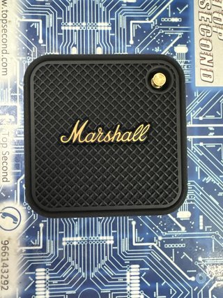 Altavoz bluetooth Marshall Willen II Negro y Dorad