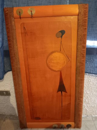 Quadro in legno stile etnico