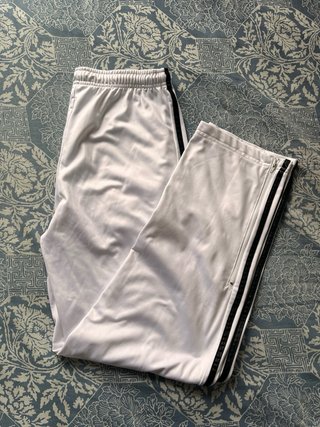 Pantalón de Chándal Adidas Blanco