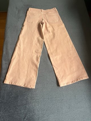 Pantalón vaquero Mango rosa talla XS