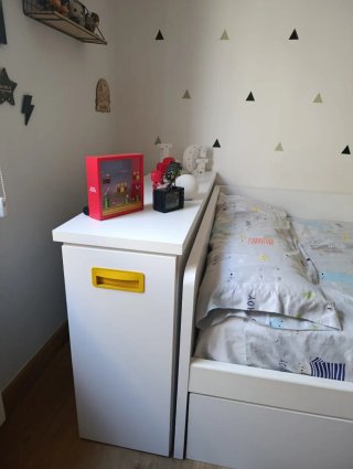 Cama Juvenil con Cajón Inferior