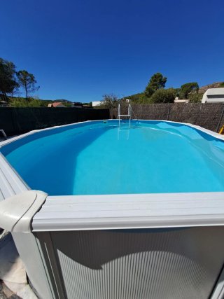 Piscina Gre Ovalada Kit500ECO (está en Begues)