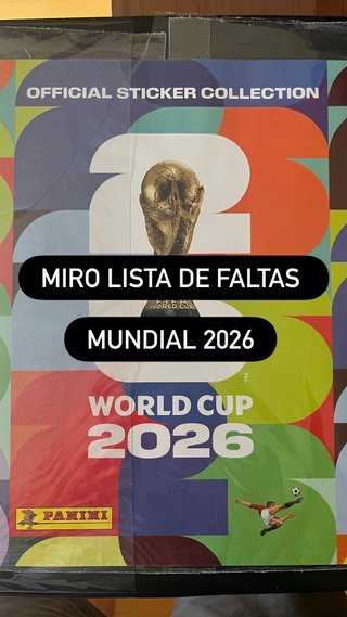 Vendo o cambio cromos mundial 2026