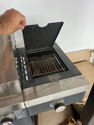 Barbacoa de gas Grillmeister 7 fuegos