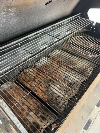 Barbacoa de gas Grillmeister 7 fuegos