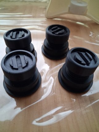 4 Soportes Antivibración Impresora 3D