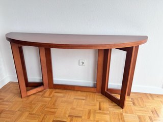 Mesa de comedor extensible de cerezo