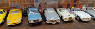 Collezione di modellini auto in miniatura