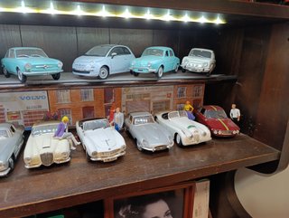Collezione di modellini auto in miniatura