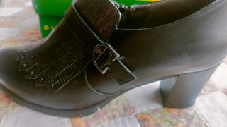 Zapatos abotinados Pitillos mujer cremallera