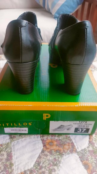 Zapatos abotinados Pitillos mujer cremallera