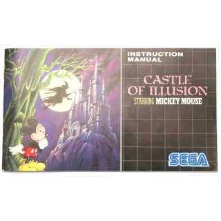 Manuale Castle of Illusion - Sega Mega Drive