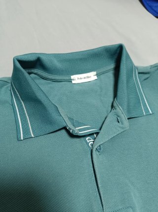 Polo PdH Verde Azulado