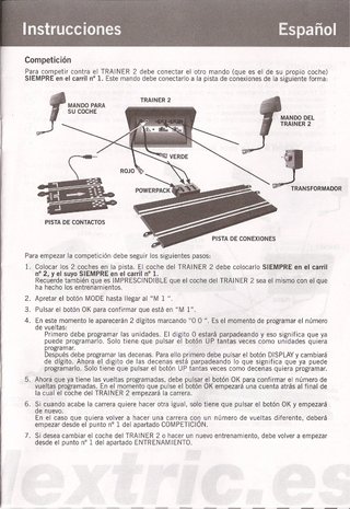 Trainer 2 Scalextric
