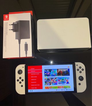 Nintendo Switch OLED Blanca