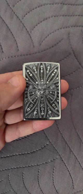 Encendedor Zippo Original USA - Diseño Demonio
