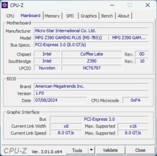 Pack Intel Core i7-9700K + Placa Base MSI Z390