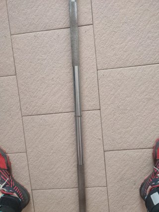 Barra de pesas para gimnasio