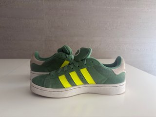 Adidas Campus 00s Verde y Amarillo Talla 38 2/3