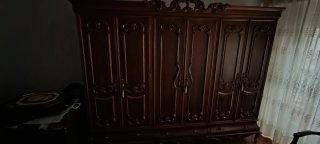 Armario clásico 6 puertas madera