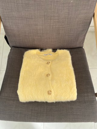 Cárdigan Amarillo Pull&Bear