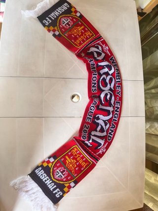 Bufanda Arsenal FC Wembley año 2000