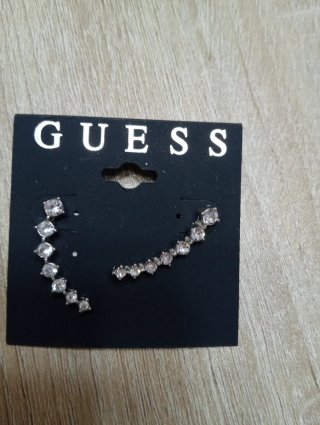 Pendientes Guess Plateados