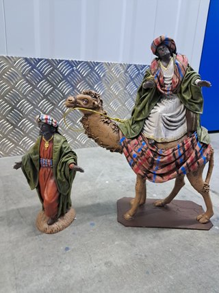 Figuras Reyes Magos Artesanía Guillén
