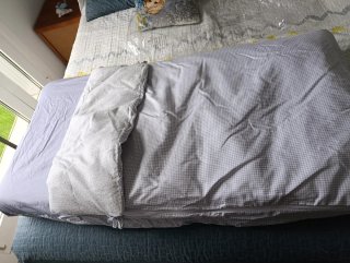 Saco de cuna con estampado de puntos