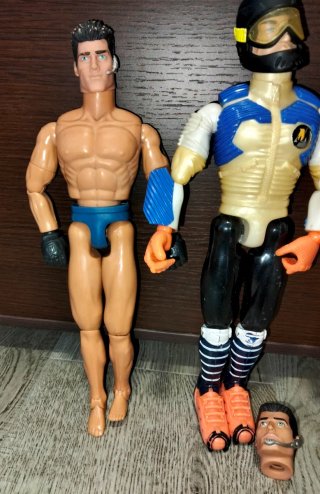 Set di 3 Action Man