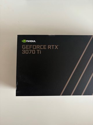 Caja NVIDIA GeForce RTX 3070 Ti