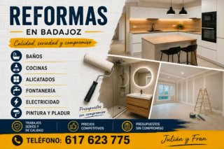 Realizamos todo tipo de reformas y trabajos...