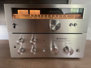 Amplificador y Sintonizador Kenwood