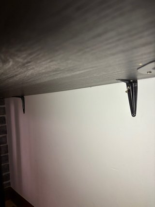 Mesa de Escritorio Negra 120x60 cm
