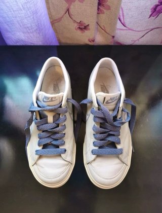 Zapatillas Nike Grises y Azules