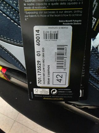 Zapatos de Seguridad Diadora Talla 42