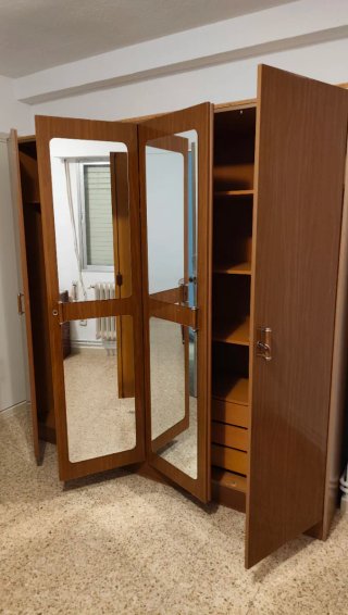 Armario Madera (con espejos)