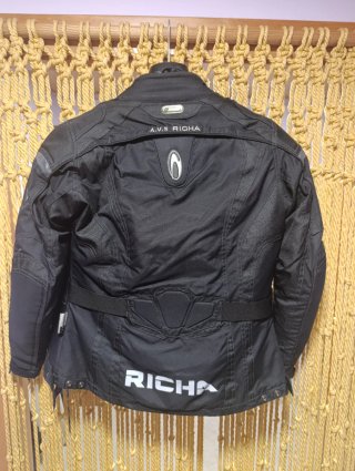Chaqueta de Moto RICHA Negra Talla XS