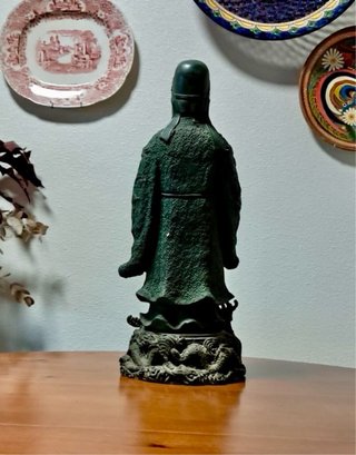 Figura Confucio en Bronce