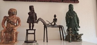 Figura Confucio en Bronce