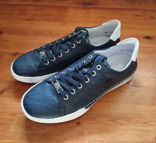 Zapatillas Rieker L7210 Azul y Blanco Talla 39