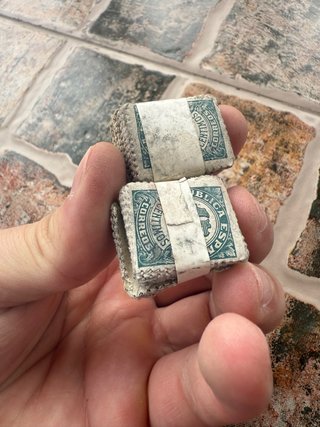 Lote de 2 fajos de sellos antiguos