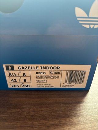Adidas Gazelle Indoor Talla 42